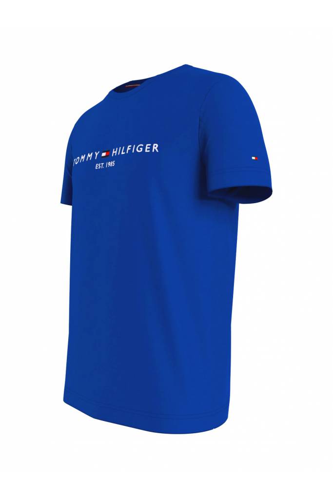 Detal 4 męski t-shirt z wyszywanym logo tommy hilfiger MW0MW11797 Detal 4 męski t-shirt z wyszywanym logo tommy hilfiger MW0MW11797