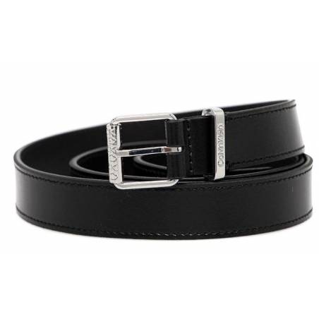 Damski skórzany pasek must roller buckle calvin klein K60K610008
