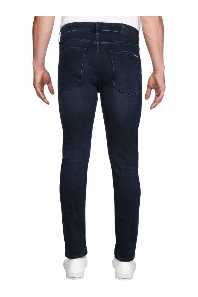 Tył zwężane męskie jeansy skinny calvin klein jeans J30J314625 Tył zwężane męskie jeansy skinny calvin klein jeans J30J314625