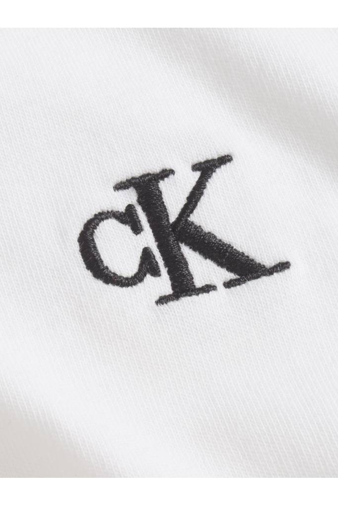 Detal stylizacja calvin klein jeans t-shirt damski embroidery J20J212883