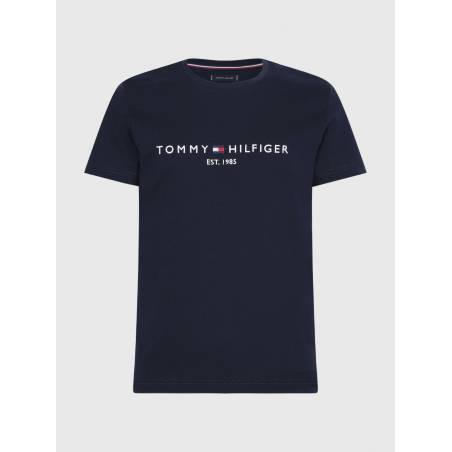 Męski t-shirt wyszywane logo tommy hilfiger MW0MW11465