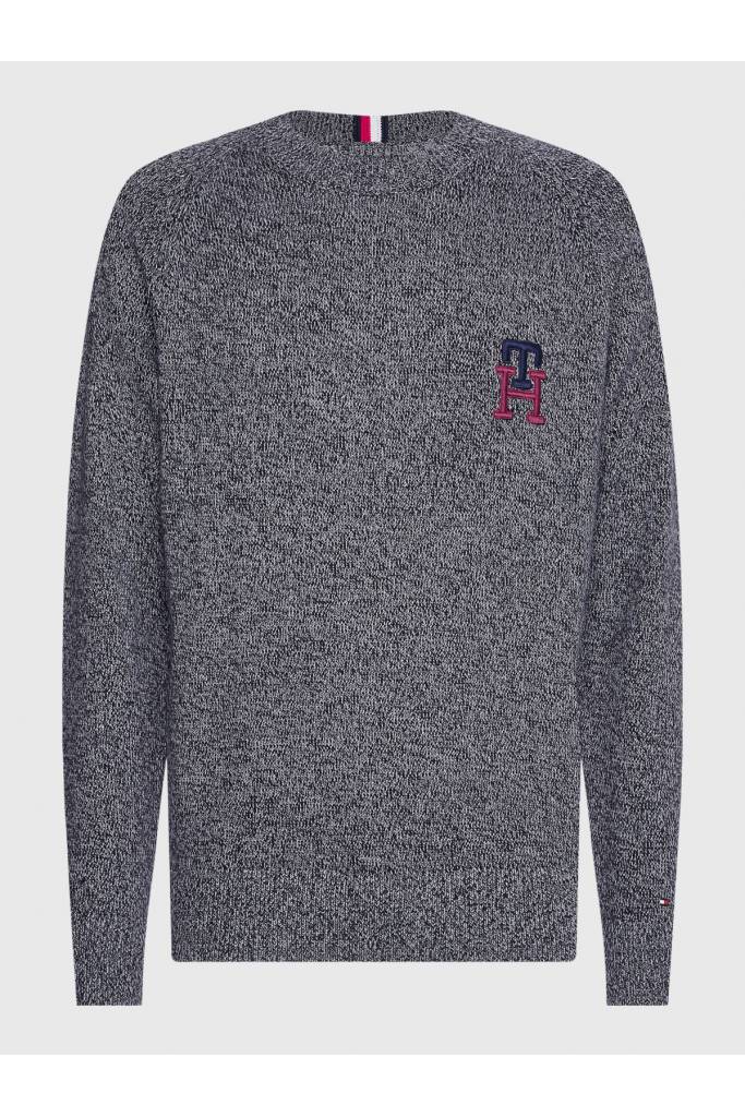 Męski sweter monogram american tommy hilfiger MW0MW27938