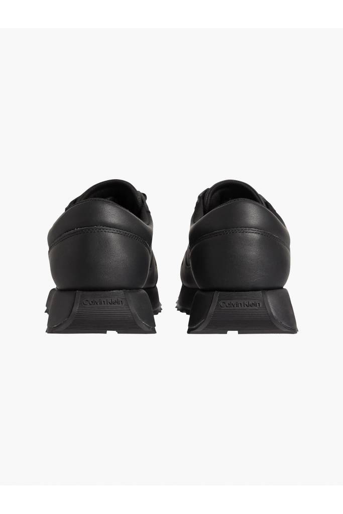 Detal stylizacja skórzane męskie sneakersy low top lace calvin klein HM0HM00747 Detal stylizacja skórzane męskie sneakersy low top lace calvin klein HM0HM00747