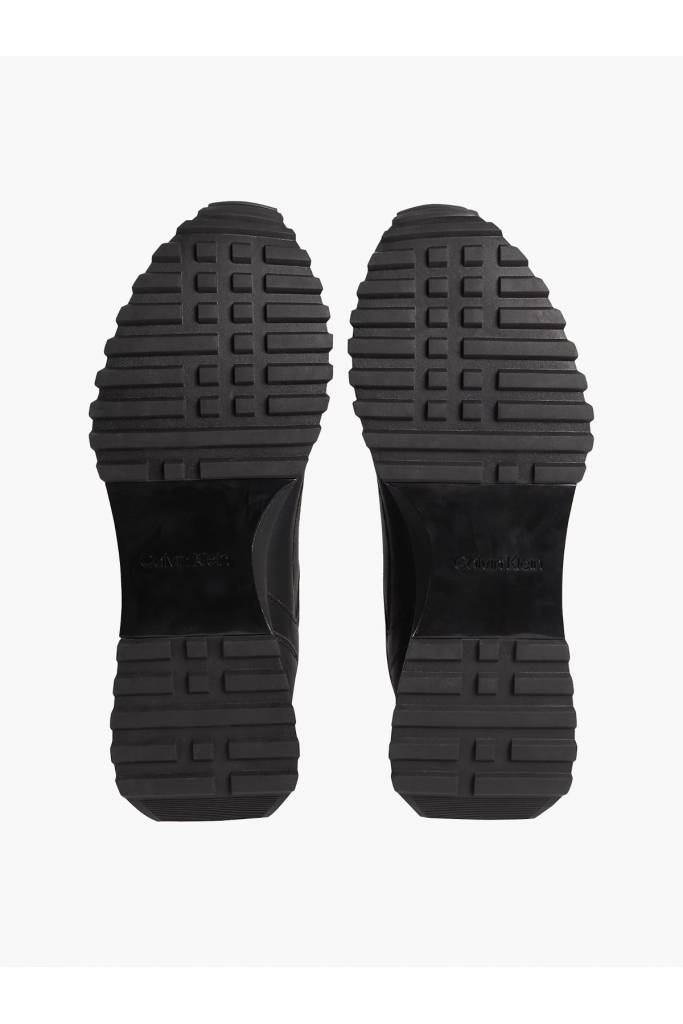 Tył skórzane męskie sneakersy low top lace calvin klein HM0HM00747 Tył skórzane męskie sneakersy low top lace calvin klein HM0HM00747
