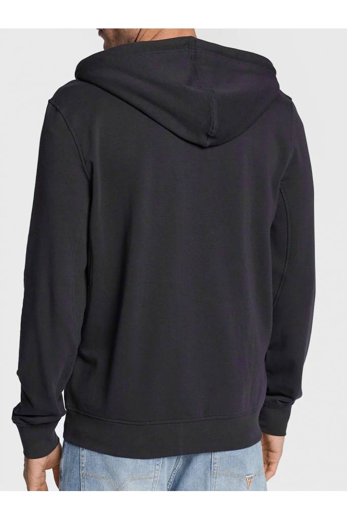 Tył męska bluza z kapturem zapinana na zamek brooks guess M2BQ48 K7ON4 Tył męska bluza z kapturem zapinana na zamek brooks guess M2BQ48 K7ON4