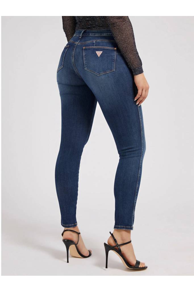 Tył damskie jeansy curve x guess W2YAJ2 D4Q02