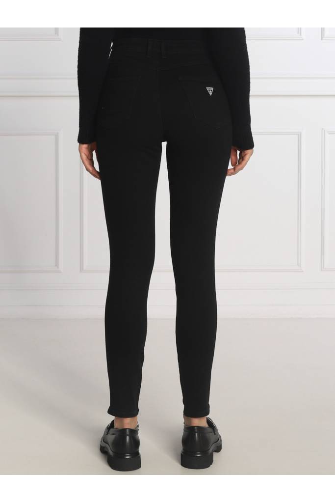 Tył damskie jeansy 1981 skinny guess W2YA46 D4PZ1 Tył damskie jeansy 1981 skinny guess W2YA46 D4PZ1