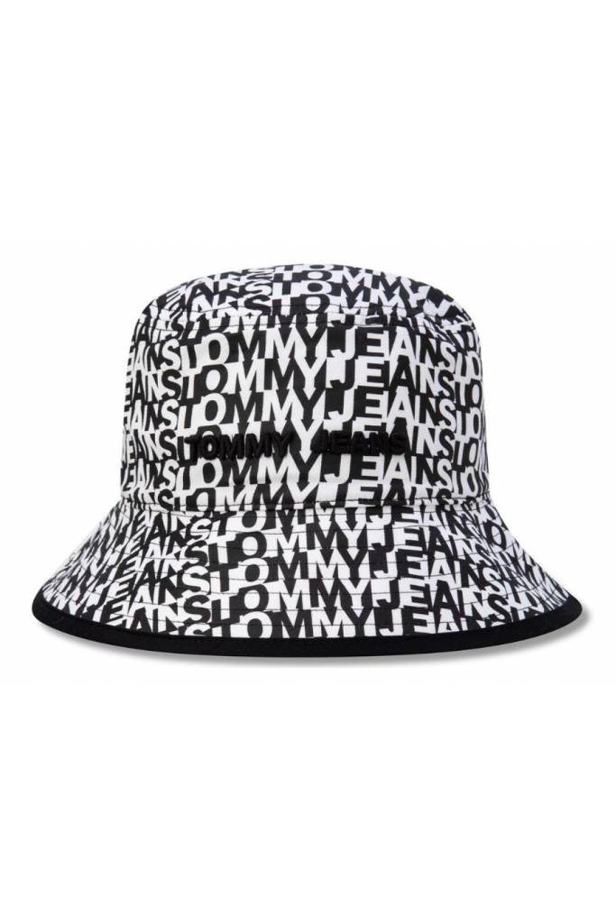 Damska czapka bucket academia tommy jeans AW0AW14038 Damska czapka bucket academia tommy jeans AW0AW14038