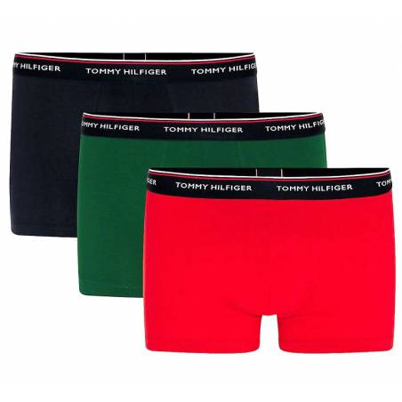 Męskie bokserki trunk 3-pack tommy hilfiger 1U87903842