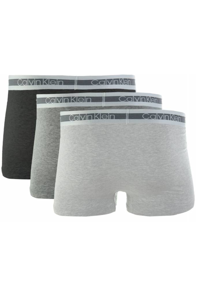 Detal stylizacja męskie bokserki trunk calvin klein underwear 3-pack 000NB1799A