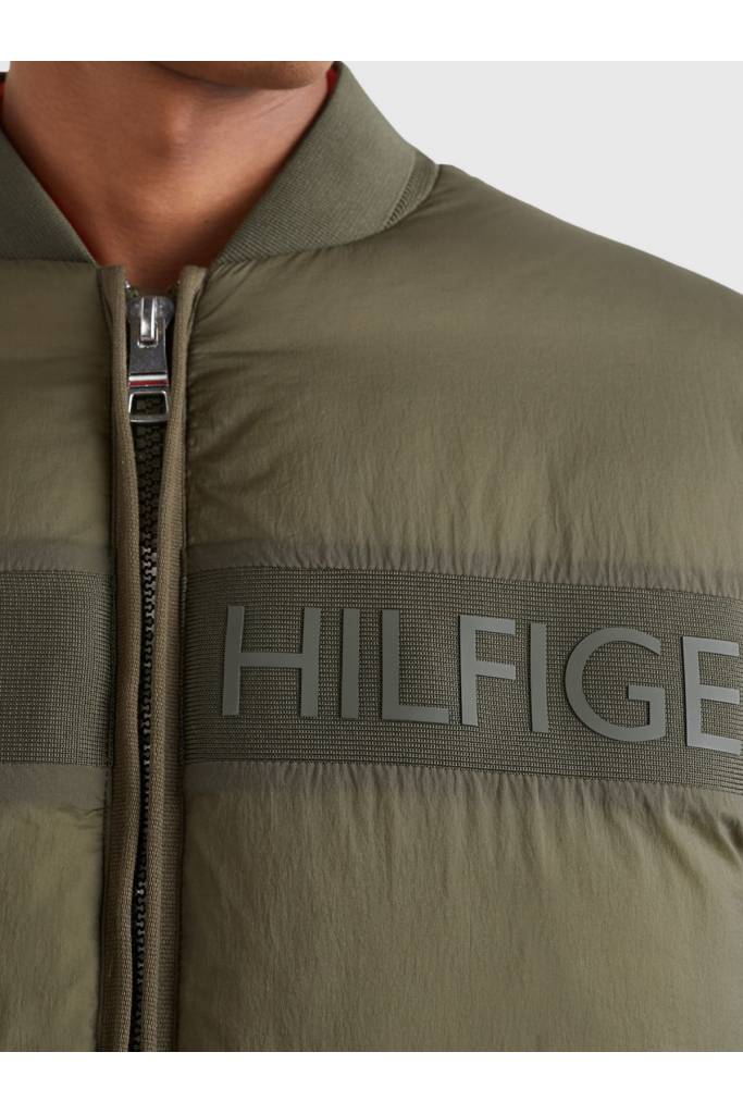 Detal stylizacja męska kurtka loft bomber tommy hilfiger MW0MW28722 Detal stylizacja męska kurtka loft bomber tommy hilfiger MW0MW28722