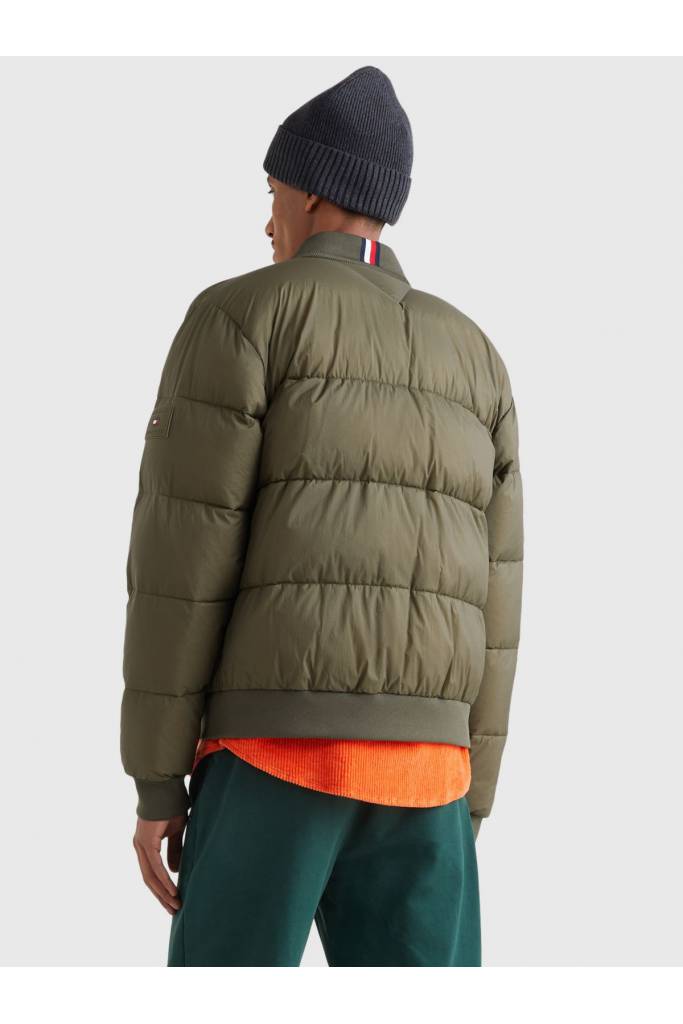 Tył męska kurtka loft bomber tommy hilfiger MW0MW28722 Tył męska kurtka loft bomber tommy hilfiger MW0MW28722