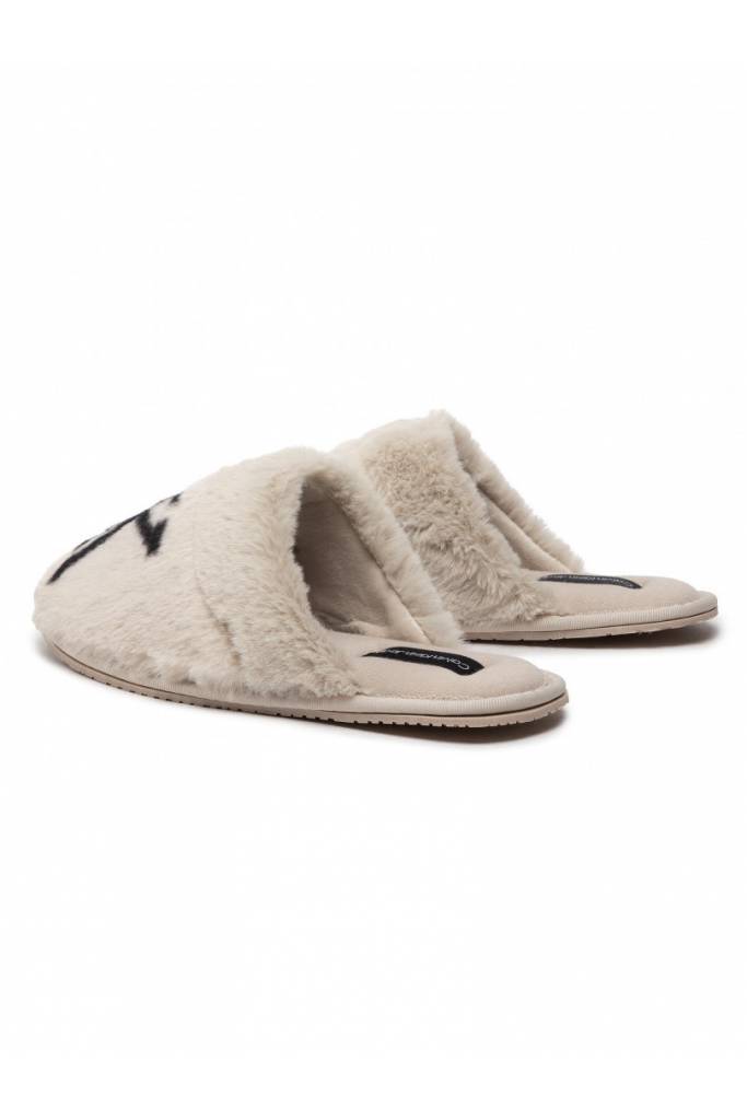 Detal stylizacja damskie kapcie home slide calvin klein jeans YW0YW00749 Detal stylizacja damskie kapcie home slide calvin klein jeans YW0YW00749