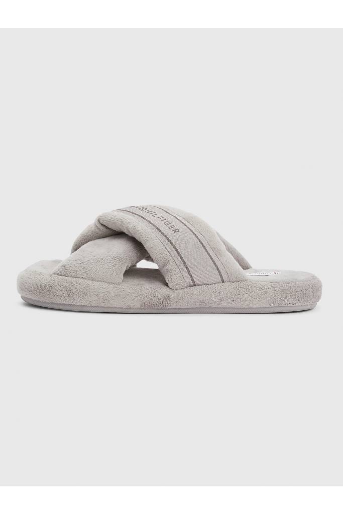 Detal 2 damskie kapcie comfy home tommy hilfiger FW0FW06587 Detal 2 damskie kapcie comfy home tommy hilfiger FW0FW06587