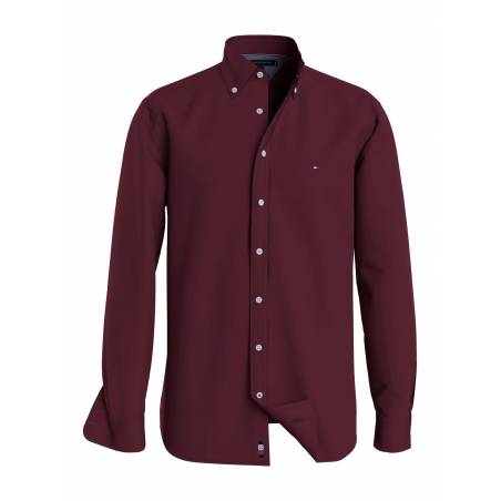 Męska koszula natural soft solid tommy hilfiger MW0MW28320