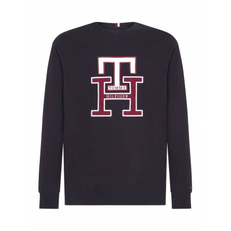 Męski longsleeve lux monogram tommy hilfiger MW0MW28229