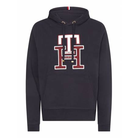 Męska bluza z kapturem lux monogram tommy hilfiger MW0MW28187