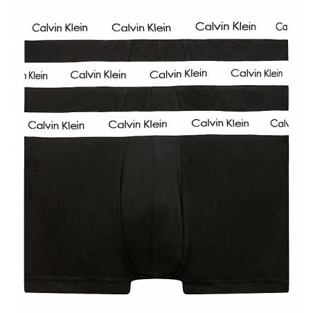 Męskie bokserki low rise trunk calvin klein 3-pack 0000U2664G