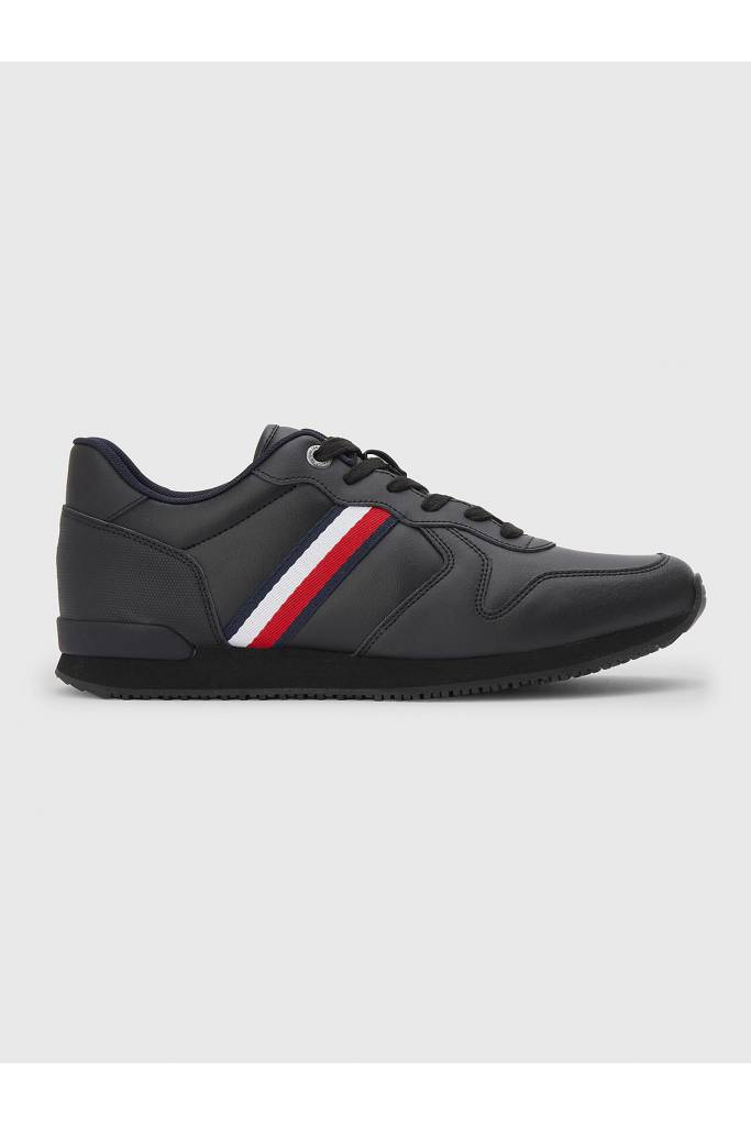 Męskie sneakersy skórzane iconic runner tommy hilfiger FM0FM04281 Męskie sneakersy skórzane iconic runner tommy hilfiger FM0FM04281