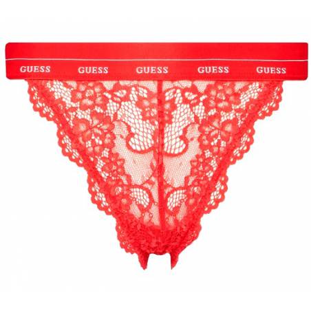 Tył koronkowe damskie figi brazilian guess O0BE02 PZ01C