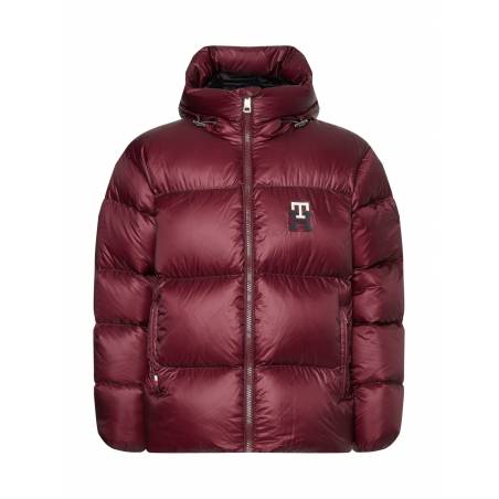 Tył męska kurtka puchowa zero gravity tommy hilfiger MW0MW27685