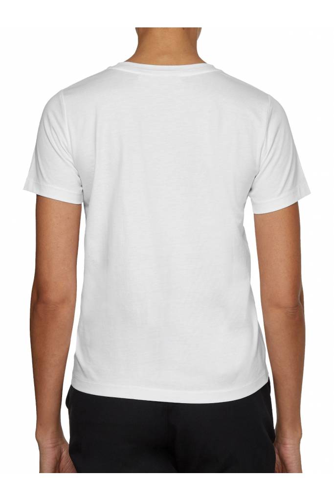 Detal stylizacja damski t-shirt smooth cotton calvin klein K20K204353