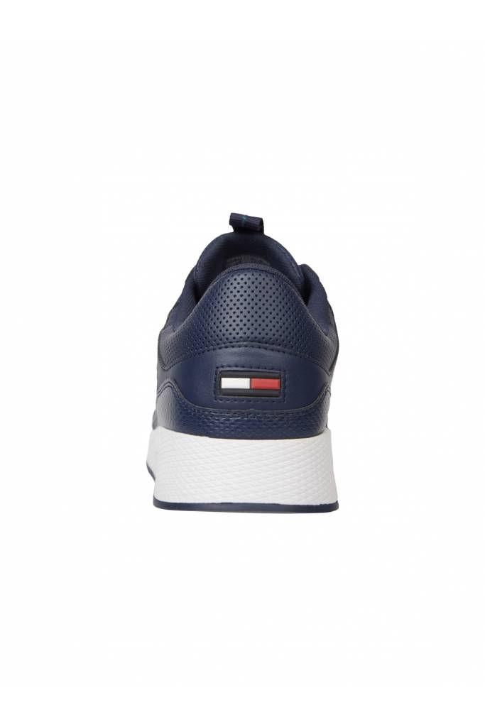 Detal 3 męskie skórzane sneakersy flexy tommy jeans EM0EM01080 Detal 3 męskie skórzane sneakersy flexy tommy jeans EM0EM01080