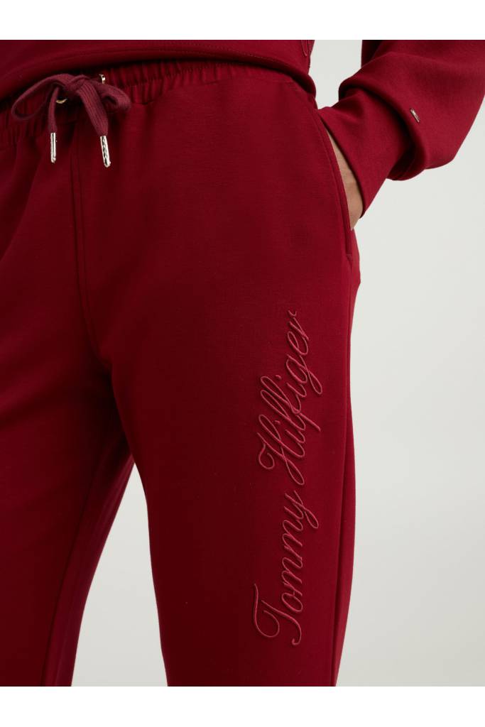 Detal 3 zwężane damskie spodnie dresowe tommy hilfiger WW0WW36055 Detal 3 zwężane damskie spodnie dresowe tommy hilfiger WW0WW36055