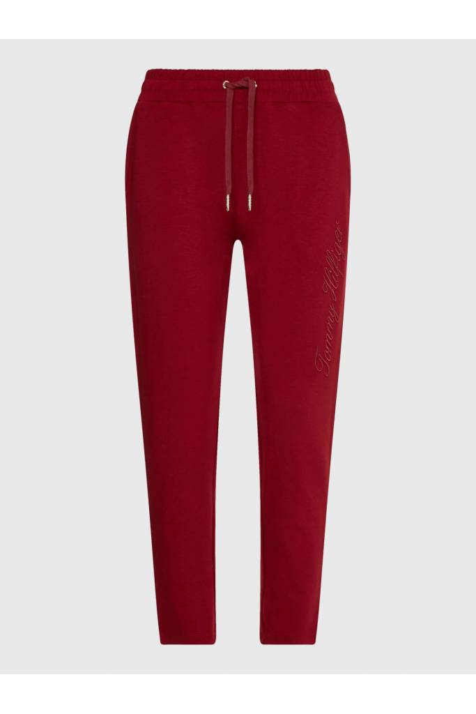Detal 2 zwężane damskie spodnie dresowe tommy hilfiger WW0WW36055 Detal 2 zwężane damskie spodnie dresowe tommy hilfiger WW0WW36055