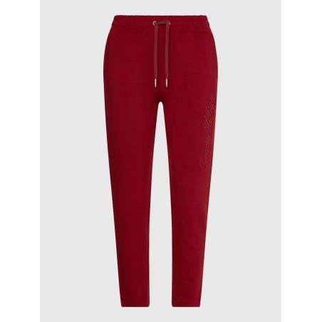 Detal 2 zwężane damskie spodnie dresowe tommy hilfiger WW0WW36055