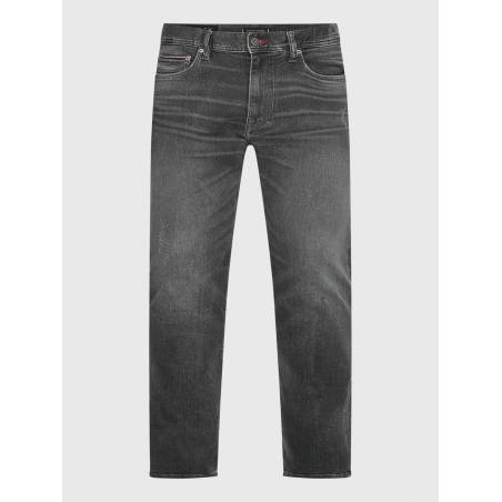 Męskie jeansy z przetarciami bleecker tommy hilfiger MW0MW28631