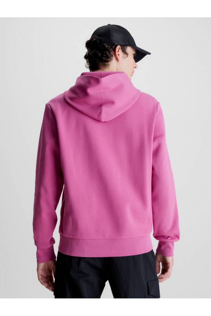 Tył męska bluza z kapturem micro logo calvin klein K10K109927 Tył męska bluza z kapturem micro logo calvin klein K10K109927