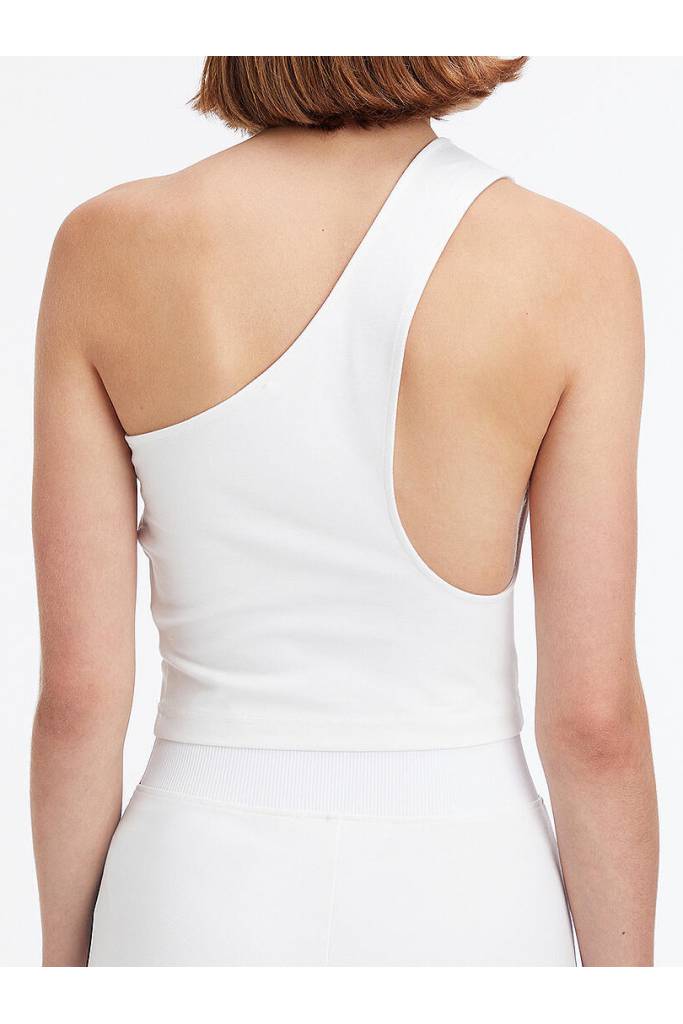Tył damski asymetryczny top milano calvin klein jeans J20J220788 Tył damski asymetryczny top milano calvin klein jeans J20J220788