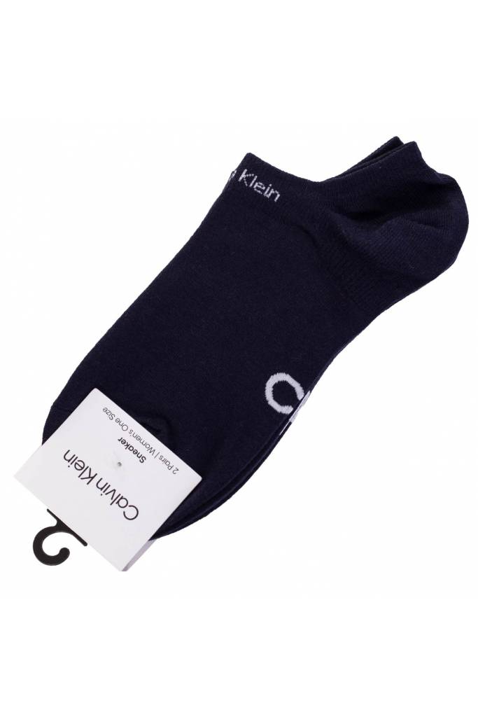 Detal stylizacja damskie stopki 2-pack calvin klein 701218774