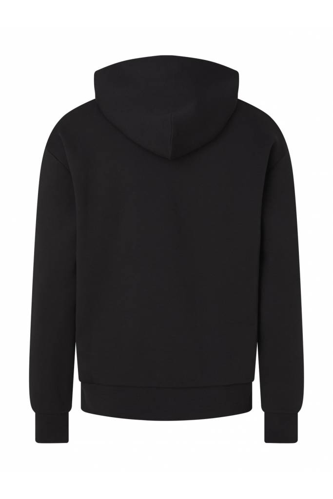 Tył męska bluza dresowa z kapturem logo tape comfort calvin klein K10K111100 Tył męska bluza dresowa z kapturem logo tape comfort calvin klein K10K111100