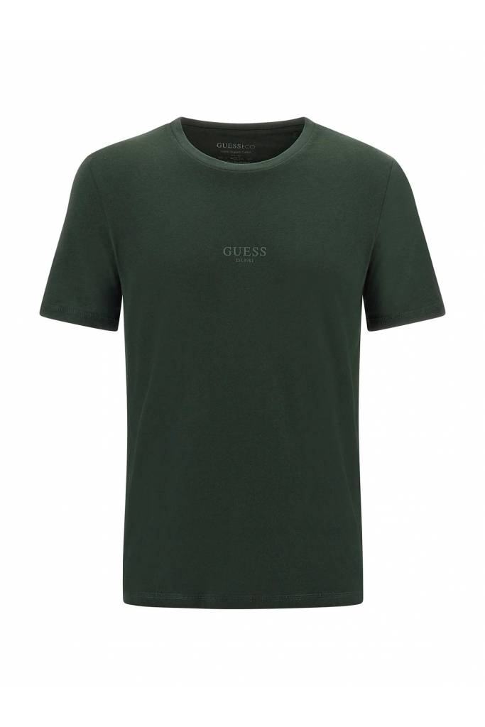 Męski t-shirt bawełniany z aplikacją aidy guess M2YI72 I3Z11 Męski t-shirt bawełniany z aplikacją aidy guess M2YI72 I3Z11