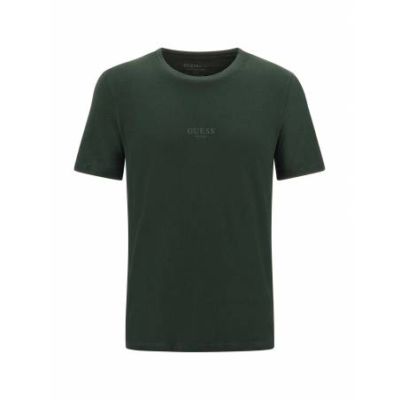 Męski t-shirt bawełniany z aplikacją aidy guess M2YI72 I3Z11