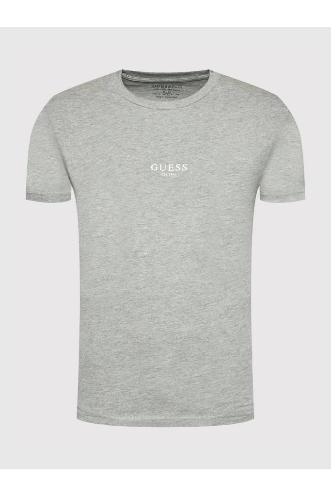 Detal 2 męski t-shirt bawełniany z aplikacją aidy guess M2YI72 I3Z11 Detal 2 męski t-shirt bawełniany z aplikacją aidy guess M2YI72 I3Z11