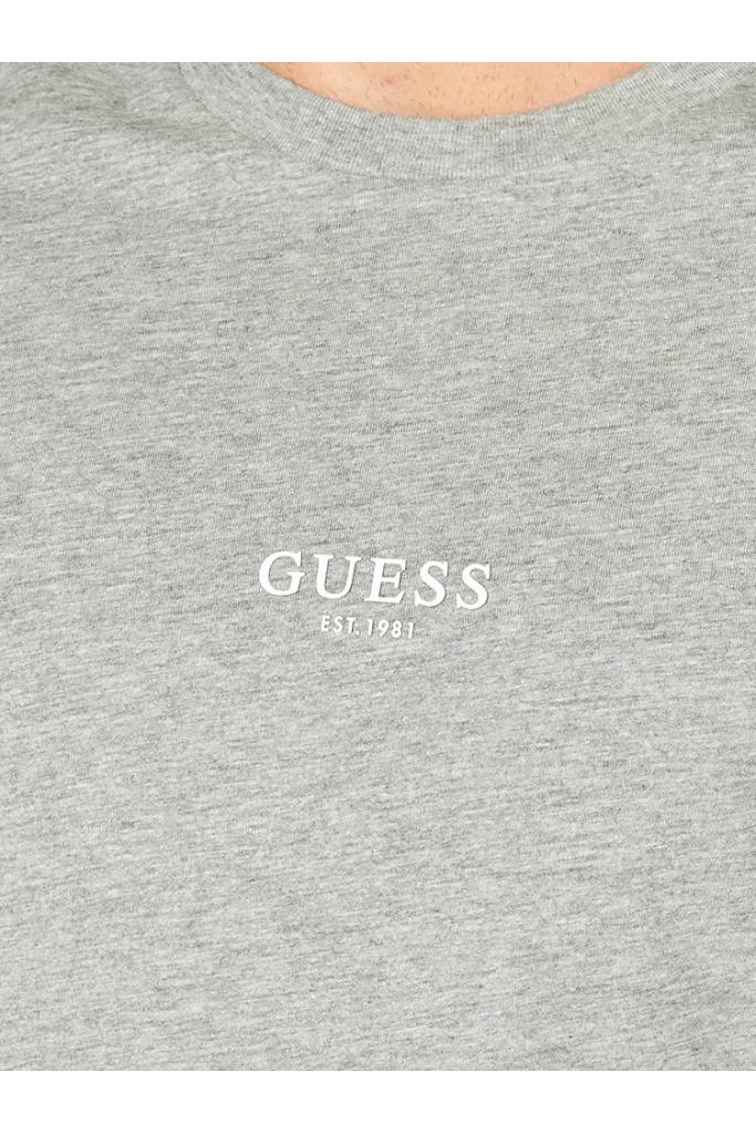 Detal 3 męski t-shirt bawełniany z aplikacją aidy guess M2YI72 I3Z11 Detal 3 męski t-shirt bawełniany z aplikacją aidy guess M2YI72 I3Z11
