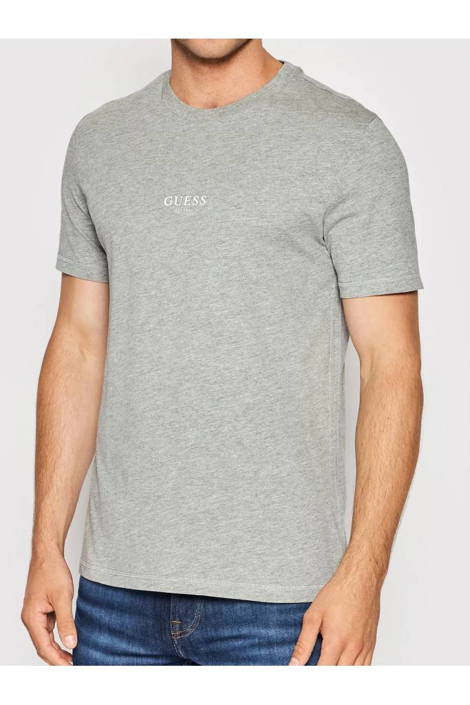 Detal 4 męski t-shirt bawełniany z aplikacją aidy guess M2YI72 I3Z11 Detal 4 męski t-shirt bawełniany z aplikacją aidy guess M2YI72 I3Z11