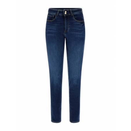 Damskie jeansy shape up skinny high guess W3GA35 D4Q03
