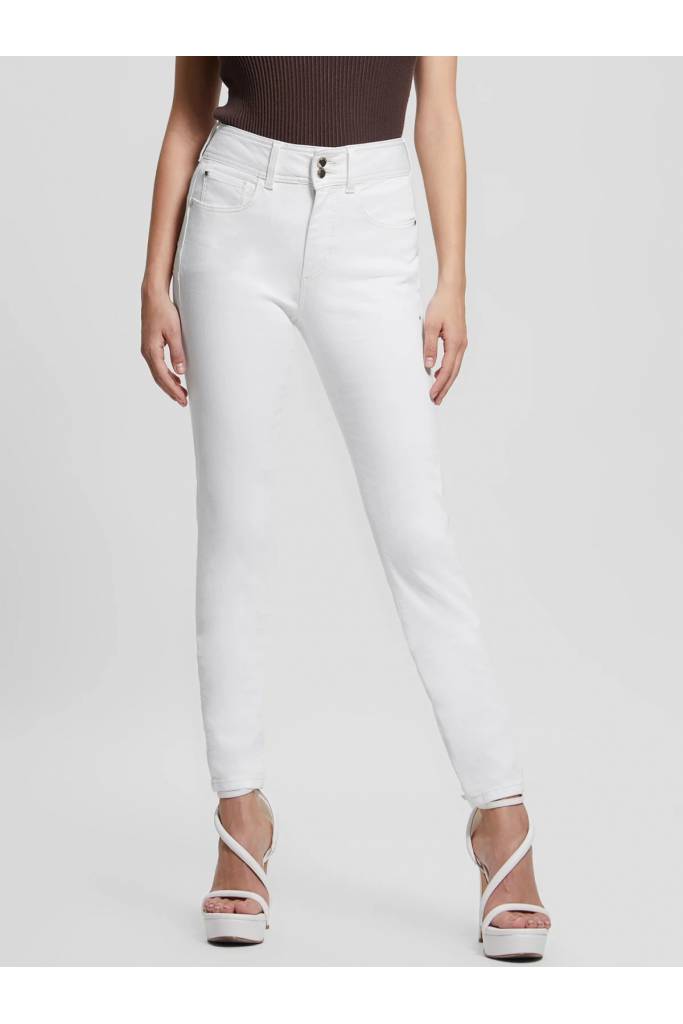 Przód damskie jeansy shape up skinny high guess W3GA35 D4DN1