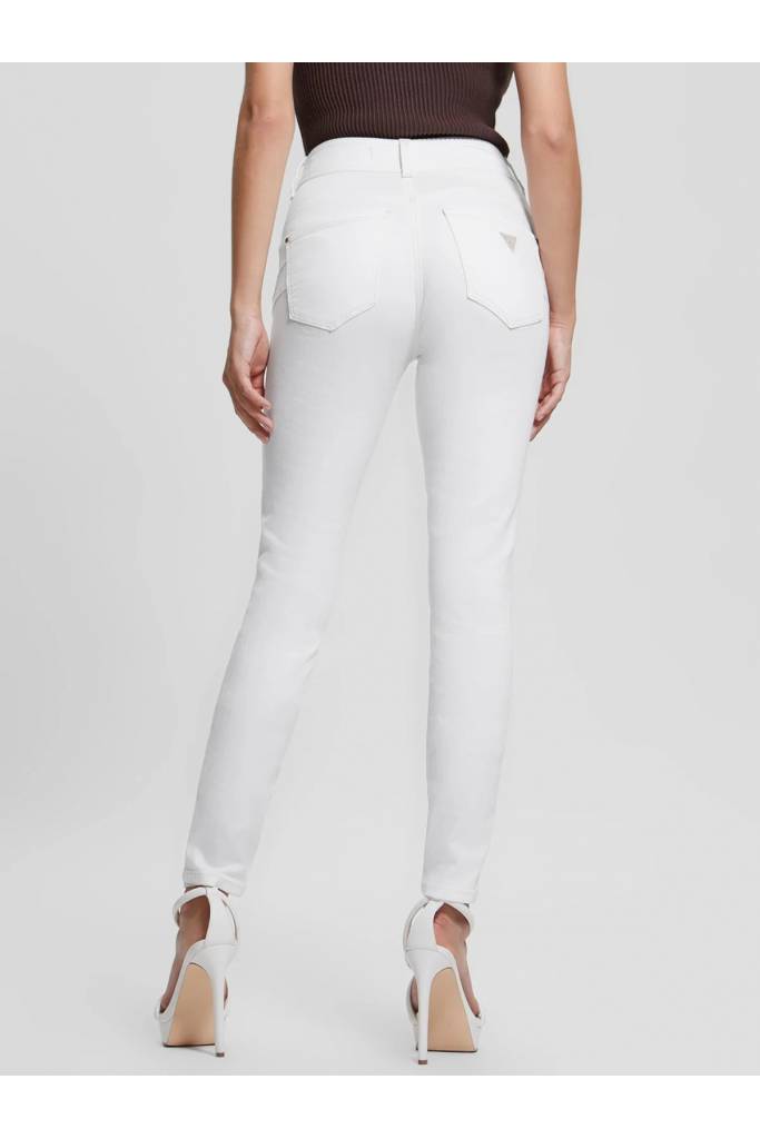Tył damskie jeansy shape up skinny high guess W3GA35 D4DN1 Tył damskie jeansy shape up skinny high guess W3GA35 D4DN1