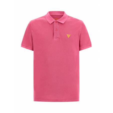 Męskie polo basic logo guess F3GP00 K9WF1