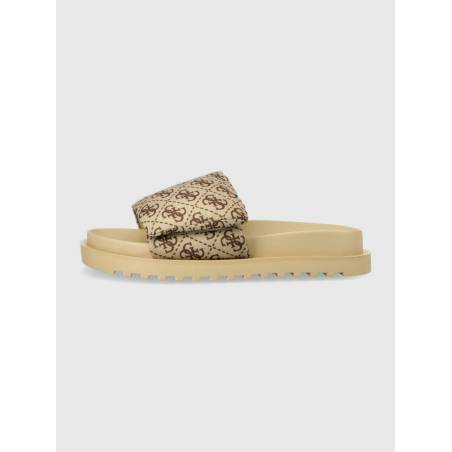Damskie klapki logowane fabetzy guess FL6FZY FAL19
