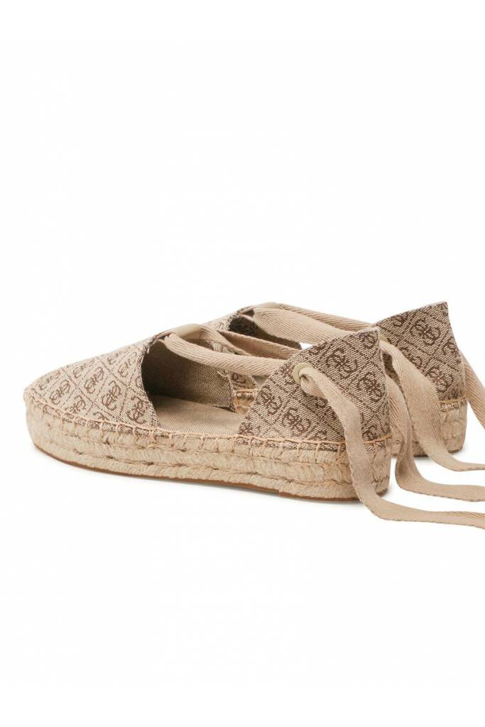 Detal stylizacja damskie espadryle jalene3 guess FL6JL3 FAB14