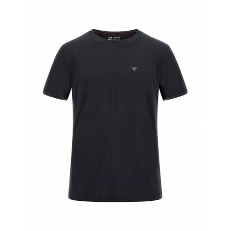 Męski t-shirt z mini logo new tech guess M3GI73 KBS60