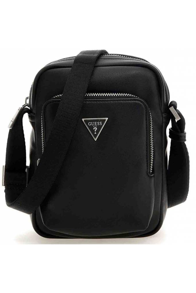 Męska saszetka scala double pocket guess HMSCAL P3276 Męska saszetka scala double pocket guess HMSCAL P3276