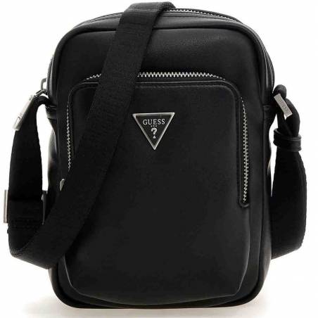 Męska saszetka scala double pocket guess HMSCAL P3276