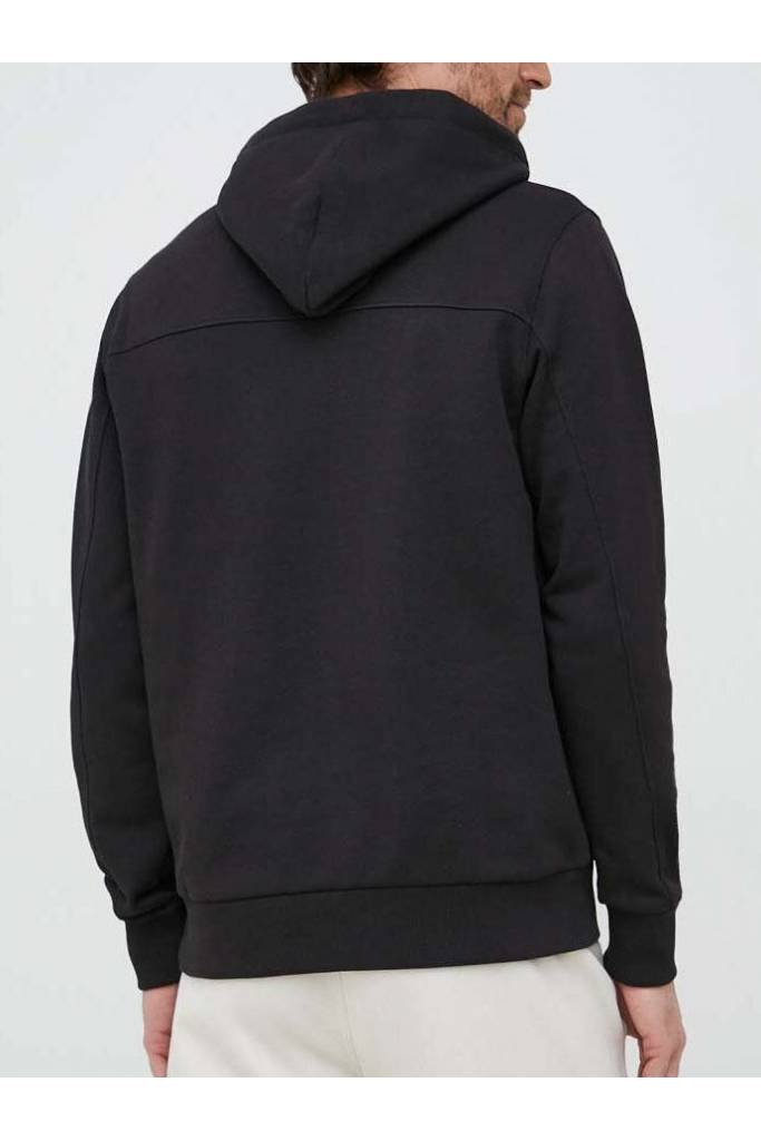 Tył męska bluza z kapturem matte front logo calvin klein K10K111110 Tył męska bluza z kapturem matte front logo calvin klein K10K111110